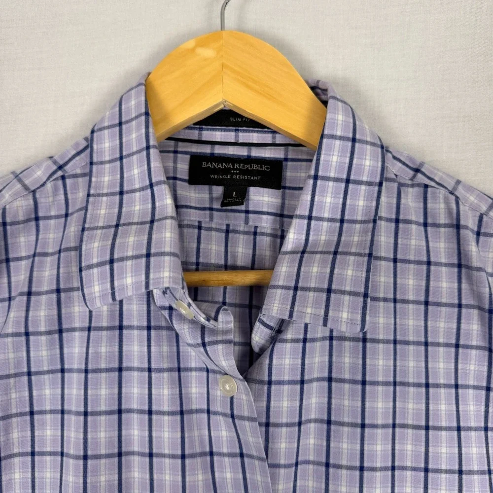 Banana Republic Mens Shirts Button Down Lot of 2 - Stained under arm